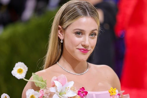 NEW YORK, NEW YORK - SEPTEMBER 13: Lili Reinhart attends The 2021 Met Gala Celebrating In America: A...