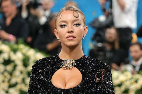 NEW YORK, NEW YORK - MAY 05: Sydney Sweeney attends the 2025 Met Gala Celebrating "Superfine: Tailor...