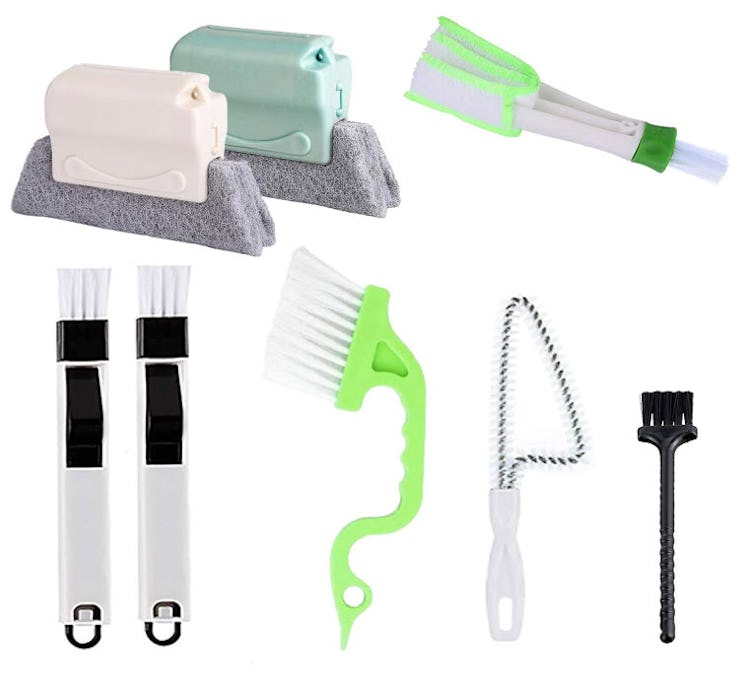 Runloon  Handheld Groove Gap Cleaning Tools (8 Pieces)