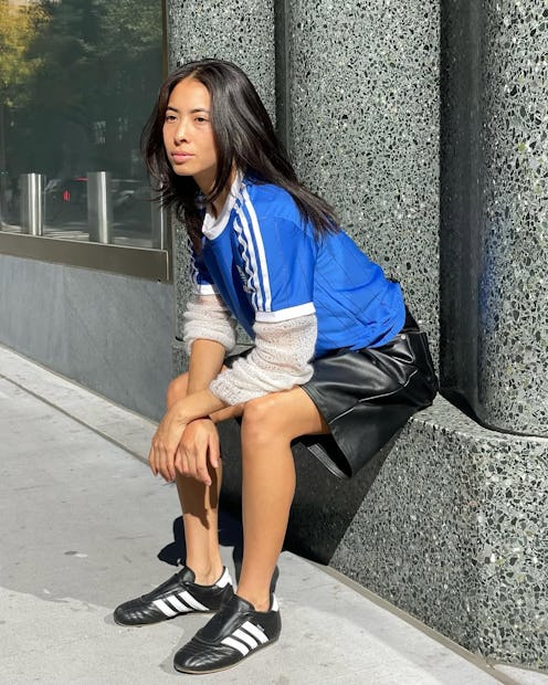 long-sleeve under short-sleeve trend